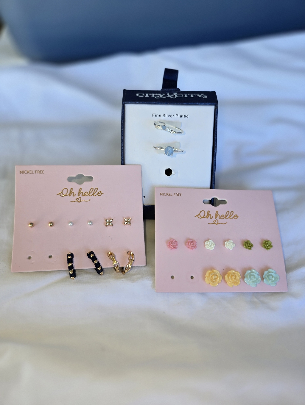 New Jewelry Earrings And Rings